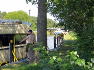 Oberwasser Schleuse Diemitz